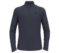 ODLO Essentials Ceramiwarm 1/2 Zip M - felpa in pile - uomo S Dark Grey man Oeko-Tex 100,Fair Wear Foundation