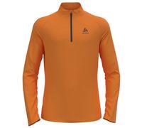 ODLO Essentials Ceramiwarm 1/2 Zip M - felpa in pile - uomo XL Orange man Oeko-Tex 100,Fair Wear Foundation