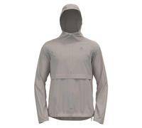 ODLO Essentials-Giacca a Vento Impermeabile, Silver Cloud, M Uomo