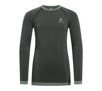 ODLO Evolution warm - maglietta tecnica - bambino Green 152/164