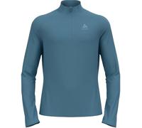 Odlo Fleecepullover Herren Essential Light I Midlayer mit Halbreißverschluss I Langarm Wandershirt Strato Medio Uomo