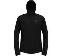 Odlo - Giacca da running impermeabile e compatta - X-Alp Waterproof Jacket M Black/Black in Materiale Riciclato - Taglia L - Nero