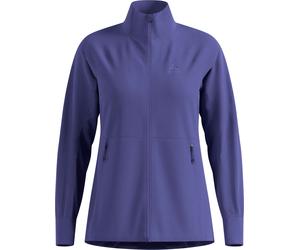 Odlo - Giacca da sci di fondo leggera - Jacket Essentials Warm W Skipper Blue in Softshell - Taglia S - Viola