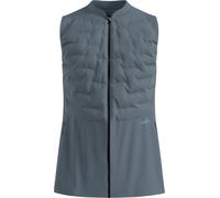 Odlo - Gilet senza maniche antivento e traspirante - Zeroweight Insulator Vest M Stormy Weather in Poliestere Riciclato - Taglia L - Grigio