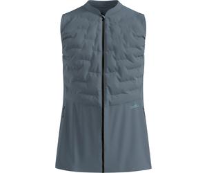 Odlo - Gilet senza maniche antivento e traspirante - Zeroweight Insulator Vest M Stormy Weather in Poliestere Riciclato - Taglia L - Grigio