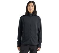 ODLO Grid M - felpa in pile - uomo M Black man Recycled Materials,Recycled Polyester