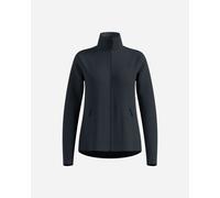 ODLO Grid W - felpa in pile - donna M Dark Grey woman Recycled Polyester,Recycled Materials