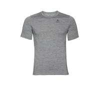 Odlo Natural 100% Merino Warm Short Sleeve Base Layer Grigio S Uomo
