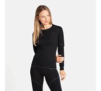 Odlo Intimo termico da donna Active X-Warm I Maglia termica a maniche lunghe I Intimo termico da sci I Maglia termica a maniche lunghe con collo rotondo I Donna