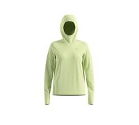 ODLO Laufhoodie termico Essential da donna giallo | S