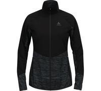 Odlo Laufjacke Damen Essential Insulator Hybrid I Jacke Atmungsaktiv Giacca da Corsa, Nero-Nero, S Donna