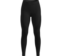 Odlo - Legging technique en laine de mérinos - Seamless Performance Baselayer Bottom Long W Black in Lana Vergine - Taglia L - Nero
