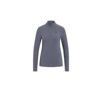 Odlo maglia 1 2 zip roy grigio manica lunga donna