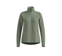 Odlo Grid Full Zip Fleece Verde XS Donna