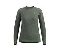 ODLO Maglia da running da donna Essentials Seamless oliva | XS