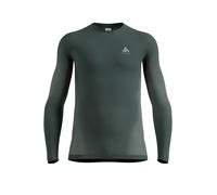 ODLO Performance Warm Eco Baselayer - maglietta tecnica a manica lunga - uomo 2XL Dark Green man Recycled Materials