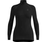 ODLO T-shirt Ml 1/2 Zip X-warm W - Donna - Nero - Taglia S- modello 2024