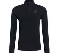 Odlo - Maglia termica in lana merino - BL Top Turtle Neck LS Half Zip Merino 260 M Black per Uomo - Taglia L - Nero