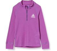 Odlo Maglietta a Maniche Lunghe per Bambini Felpa CARVE WARM Midlayer,...