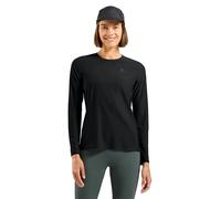 Odlo - Women's Zeroweight Chill-Tec T-Shirt Crew Neck L/S - Maglia da corsa S nero
