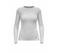 ODLO Maglietta da running da donna Performance Light Base Layer bianco | XL