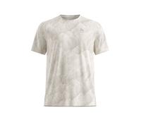 ODLO Maglietta da running da uomo Zeroweight Chill-Tec Print beige | XL