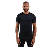 Odlo Merino 200 maglia termica uomo in lana merino a manica corta | Base layer in lana merino 200 g/m² | Leggera, traspirante e antiodore | Manica corta per trekking e outdoor