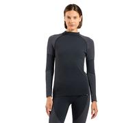 Odlo - Women's Seamless Performance Wool Bl Top L/S - Intimo lana merinos L nero