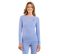 ODLO Active Warm Eco Baselayer - maglietta tecnica - donna XS Light Blue woman Recycled Polyester,Recycled Materials,Made In Eu