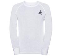Odlo ACTIVE WARM KIDS_159229, Maglietta Unisex - Bambini e ragazzi, White, 140