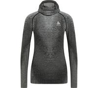 Odlo - Women's Performance Warm Blackcomb Bl Facemask L/S - Intimo sintetico S grigio