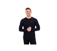 Odlo - Merino 160 Bl Top Crew Neck L/S - Intimo lana merinos M nero