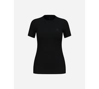 T-shirt intima Odlo The Natural Merino 160 manica corta nero donna - S