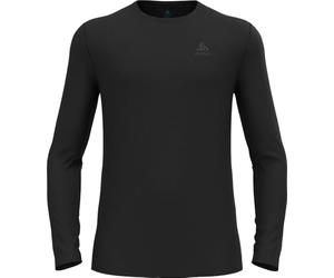 Odlo Merino 160Crew - Maglietta a Maniche Lunghe da Uomo, Colore Nero