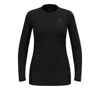 Odlo Merino 160Crew Manica Lunga Donna in nero, Taglia: M