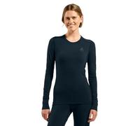 Odlo Merino 200 Maglia Termica Donna in Lana Merino a Manica Lunga | Intimo termico base layer in lana merino 200 g/m² | Caldo, traspirante e antiodore | Manica lunga per sci e trekking