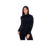 Odlo Maglia funzionale Merino 260 a maniche lunghe con zip Donna Nero XL