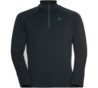 ODLO Mid Layer 1/2 Zip Besso - Uomo - Blu - Taglia L- modello 2024