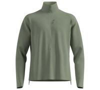 Odlo - Mid Layer 1/2 Zip Grid Fleece - Giacca in pile S olivia