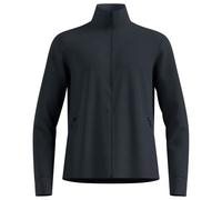 Odlo - Mid Layer Full Zip Grid Fleece - Giacca in pile XL nero/blu