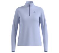 ODLO Midlayer 1/2 zip Besso W - felpa in pile - donna XS Light Blue woman Recycled Polyester