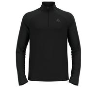 Odlo - Midlayer 1/2 Zip Essential Ceramiwarm - Maglia funzionale M nero