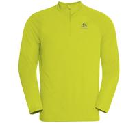 ODLO Midlayer 1/2 Zip Essentials Ceramiwarm - felpa con zip - uomo Green S