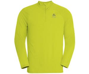 ODLO Midlayer 1/2 Zip Essentials Ceramiwarm - felpa con zip - uomo Green S