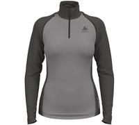 ODLO Natural Performance Pw 150 Bl Top Turtle Neck L/s Half Zip W - Donna - Grigio - Taglia XS- modello 2024