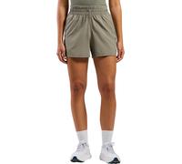 Odlo - Pantaloncini da trekking - Essential Short W Vetiver per Donne - Taglia XS - Kaki