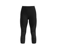Odlo Seamless Performance Wool 3/4 Tights Nero S Donna