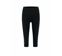 ODLO Performance Warm Eco ¾-Leggings - calzamaglia - donna S Black woman Recycled Polyester,Recycled Materials