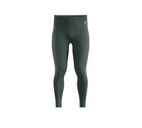 ODLO Performance Warm Eco Baselayer - calzamaglia - uomo L Dark Green man Recycled Materials