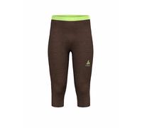 ODLO Pantaloni intimi da uomo Natural Performance 150 4/4 rosso scuro | S